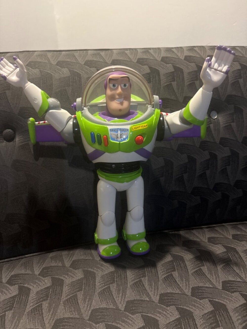 Buzz Lightyear Toy Story Action Figure With Wings & Helmet - Disney Store Editio